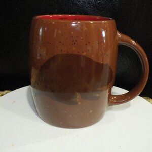 Tim Hortons 2016 Canada Beaver 1964 Coffee Mug Limited Edition #016 Brown & Red